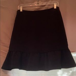 Tommy Hilfiger Navy blue ruffled skirt